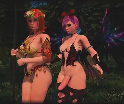 Shemale Fairy Fucks Amazon within the Forest – 3D Animation Cartoon Futa Porn Video