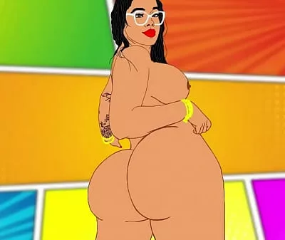 Trans toons big booty curvy cock pictorial