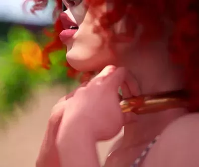 Futanari – Beautiful Shemale fucks horny girl, 3D Animated